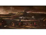 Schlachtengemälde by Marzio Masturzio, oil on canvas, offered Jun 2016