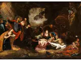 Untitled by Simon de Vos, 1603 Antwerpen – 1676, oil on canvas, offered Sep 2022
