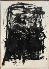 Abstraction by Sam Tchakalian, 1963, lithograph, sold Aug 2024