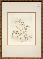 Untitled by Colette Meltzer, etching, sold Aug 2024