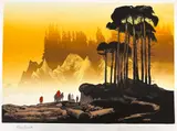 Untitled by Elton Bennett, Serigraph 19"x25" Sheet. Loose, sold May 2026