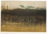 Untitled by Elton Bennett, Serigraph 19"x25" Sheet. Loose, sold May 2026