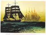 Untitled by Elton Bennett, Serigraph 19"x25" Sheet. Loose, sold May 2026