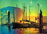 Untitled by Elton Bennett, Serigraph 9"x12" Sheet. Loose, sold May 2026