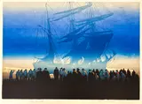 Untitled by Elton Bennett, Serigraph 19"x25" Sheet. Loose, sold May 2026