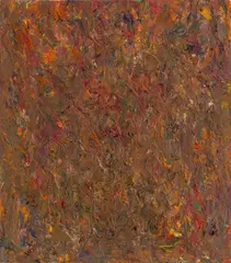 Abstract Composition by Andy Miller, Oil on Canvas, sold Nov 2025
