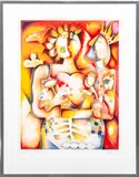 All For One by Alexandra Nechita, 1997, Lithograph in Colors, sold Nov 2025