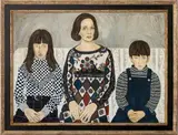 Family Portrait by Gertrude Vogel, 1967, Oil on Canvas, sold Nov 2025