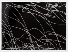Abstract Scribble Composition by Anne Sager, Chromogenic Print, sold Nov 2025