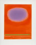 Abstract Composition by Anne Sager, Lithograph in Colors on Paper, sold Nov 2025