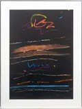 Black and Tan Fantasy by Arthur Secunda, 1980, Etching in Colors on Arches Paper, sold Nov 2025