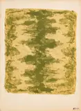 Green Serration by Manfred Schwartz, Lithograph in Colors on Paper, sold Nov 2025