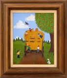 Hayride by Merry Kohn, Acrylic on Canvas Board, sold Nov 2025