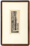 Dreux by John Taylor Arms, 1942, Etching on Paper, sold Nov 2025