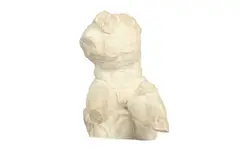 An 'evan' sculpture of a male torso by Pure White Lines, sculpture, offered May 2022