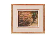Untitled by Norman Stevens, oil on canvas, offered Apr 2022