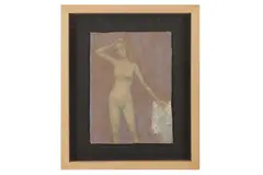 Untitled by Colin Watson, 1995, oil on board, offered Apr 2022