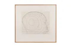 Untitled by Victor Newsome, 1980, pencil, offered Apr 2022