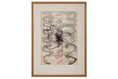 Untitled by Patrick Swift, watercolour, offered Apr 2022
