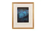 Untitled by Anthony Benjamin, etching and aquatint, offered Apr 2022
