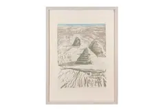 Untitled by Norman Stevens, lithograph, offered Apr 2022