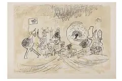 Untitled by Roberto Matta, print (other), offered Apr 2022