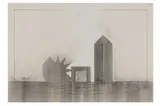 R.a. (1941-2000) by Michael Kenny, charcoal and oil on paper, offered Apr 2022