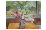 Untitled by Katharne 'Kitty' Church, oil on board, offered Apr 2022