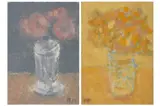 Untitled by Bernard Myers, oil on board, offered Apr 2022