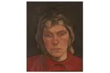 Untitled by India Jane Birley, oil on board, offered Apr 2022