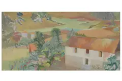 Untitled by David Rolt, oil on canvas, offered Apr 2022