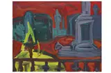 Untitled by Lucy Jones, oil on canvas, offered Apr 2022