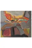 Untitled by Ernest Pascoe, oil on canvas, offered Apr 2022