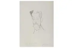 Untitled by Clive Barker, pencil, offered Apr 2022