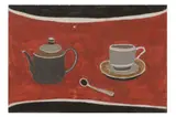 Untitled by Rachel Nicholson, gouache on card, offered Apr 2022