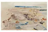 Untitled by Katharine 'Kitty' Church, watercolour on paper, offered Apr 2022