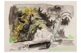 Untitled by Katharine 'Kitty' Church, watercolor, offered Apr 2022
