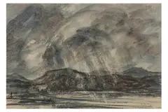 Untitled by Allen Freer, pencil and watercolour, offered Apr 2022