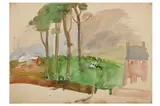 R.a. (1931-1979) by Sheila Fell, gouache, offered Apr 2022
