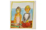 R.a. (1942-2013) by John Bellany, pencil and watercolour, offered Apr 2022