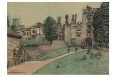 Untitled by Alfred Daniels, pencil and watercolour, offered Apr 2022