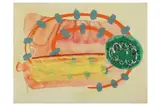 Untitled by Alistair Grant, gouache, offered Apr 2022