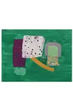 Untitled by Alistair Grant, gouache, offered Apr 2022