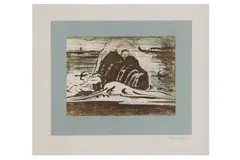 Untitled by Bernard Leach, lithograph, offered Apr 2022