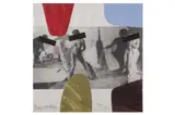Untitled by Bruce McLean, screenprint and collage, offered Apr 2022