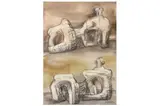 Untitled by Henry Moore, lithograph, offered Apr 2022