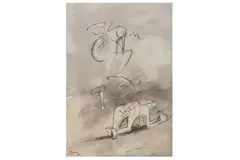 Untitled by Henry Moore, lithograph, offered Apr 2022