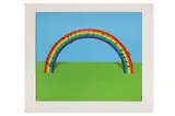 Untitled by Patrick Hughes, screenprint, offered Apr 2022