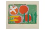 R.a. (1922-2015) by Albert Irvin, screenprint, offered Apr 2022