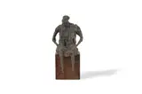R.a. (1928-2015) by Robert Clatworthy, sculpture, offered Apr 2022